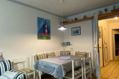 Wohnzimmer Seeschlößchen Ferienwohnung 6