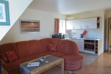 Wohnzimmer Seeschlößchen Ferienwohnung 7