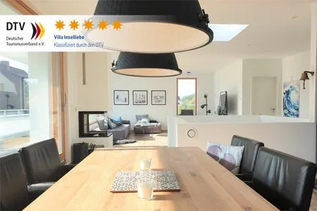 Wohnzimmer Villa Inselliebe