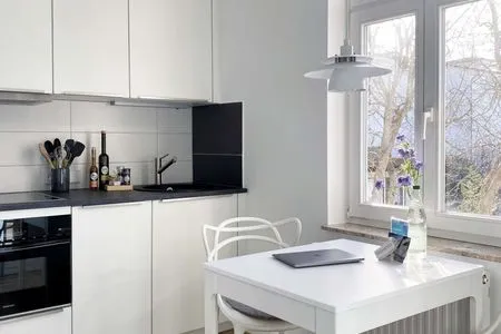 Küche / Küchenzeile Villa Sanssouci Ferienwohnung Granitzblick