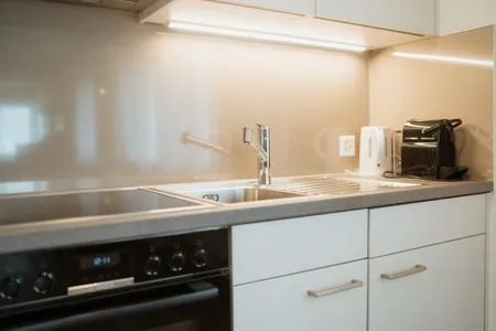 Kitchen Apartment Alpenblick