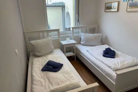 Schlafzimmer Villa Daheim Ferienwohnung 1