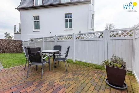 Terrasse Haus Inseltraum Borkum Ferienwohnung Wave