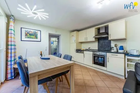 Küche / Küchenzeile Huus an de Tune Ferienwohnung Weepke