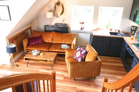 Wohnzimmer Haus Süderpiep Whg. Auster