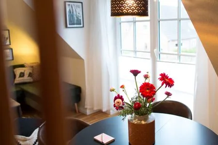 Wohnzimmer Haus Süderpiep Whg. Möwe