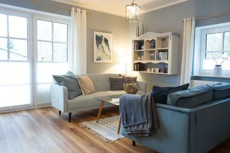 Wohnzimmer Haus Süderpiep Whg. Robbe