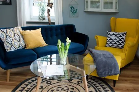 Wohnzimmer Haus Süderpiep Whg. Seestern