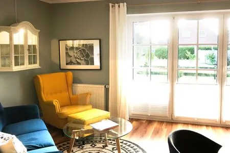 Wohnzimmer Haus Süderpiep Whg. Seestern