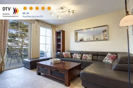 Wohnzimmer Ostseeresidenz Gorki Park, Whg. 19