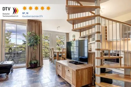 Wohnzimmer Ostseeresidenz Gorki Park, Whg. 18