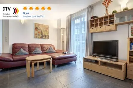 Wohnzimmer Ostseeresidenz Gorki Park, Whg. 09