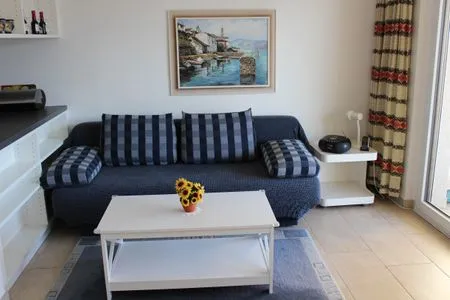 Wohnzimmer Ferienwohnung C04
