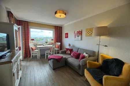 Wohnzimmer Ferienwohnung im Haus Nordland App 88