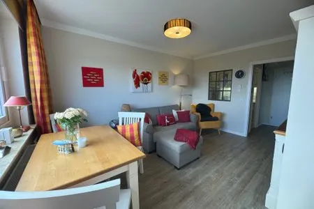 Wohnzimmer Ferienwohnung im Haus Nordland App 88