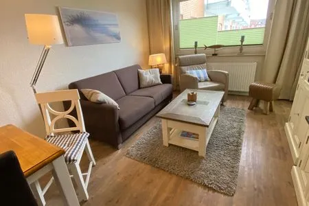 Wohnzimmer Ferienwohnung im Haus Nordland App39