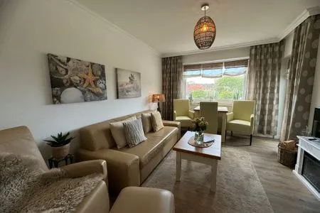 Wohnzimmer Ferienwohnung im Haus Nordland App 35(Hund)