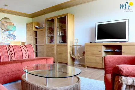 Wohnzimmer Haus Richthofenstraße 20 e Ferienwohnung 8