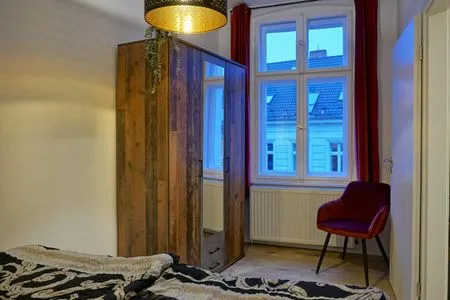 Schlafzimmer Hogulu - Haus 4, Appartement 1