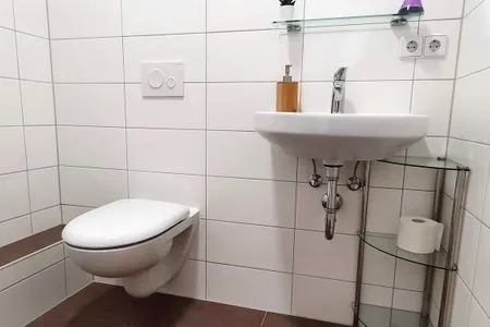 Badezimmer Hogulu - Haus 1, Appartement 11