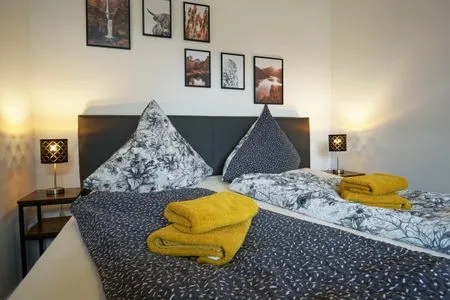 Schlafzimmer Hogulu - Haus 1, Appartement 4