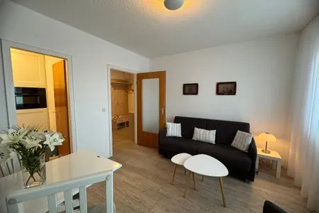 Wohnzimmer Ferienwohnung im Haus Nordland App 78