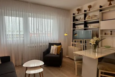 Wohnzimmer Ferienwohnung im Haus Nordland App 78