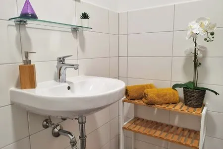 Badezimmer Hogulu - Haus 1, Appartement 8