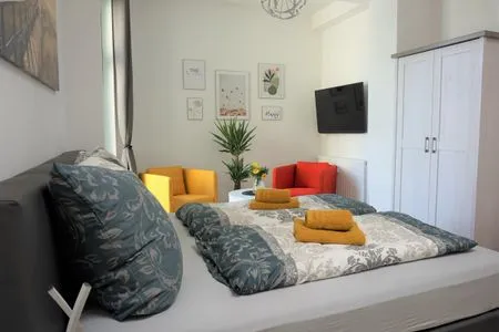 Schlafzimmer Hogulu - Haus 1, Appartement 22
