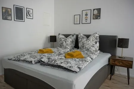 Schlafzimmer Hogulu - Haus 1, Appartement 24