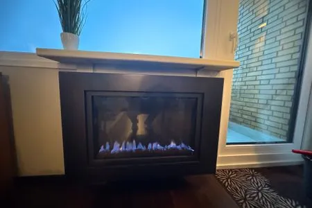 Gaskamin Ferienwohnung Brandenburgerstr. 11 - Dühne16 mit kleinem Meerblick