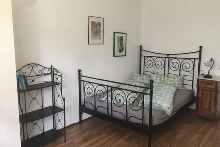 Schlafzimmer Apartment PIANOFORTE 7d mit 2 Terrassen und Maxiküche