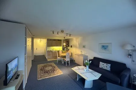 Wohnzimmer Ferienwohnung im Hanseatenhaus App. 3
