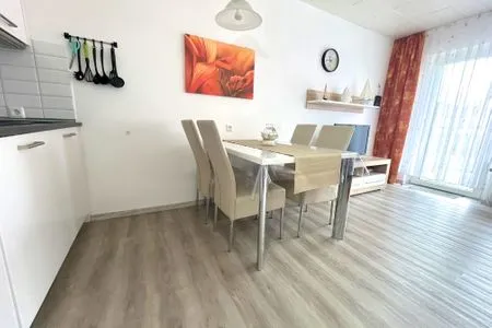 Wohnzimmer Ferienwohnung Ostfriesenmuschel