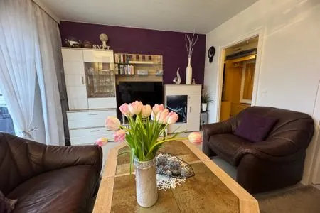 Wohnzimmer Ferienwohnung im Haus Nordland App 44