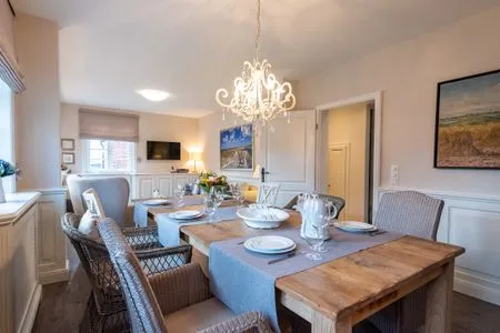 Wohnzimmer Haus Borelör, Whg. 1