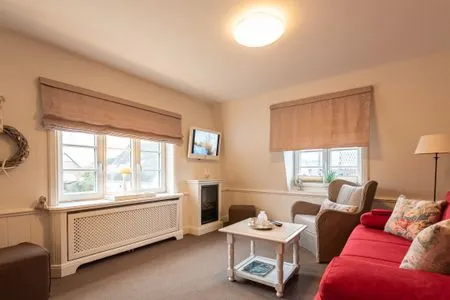 Wohnzimmer Haus Borelör, Whg. 2