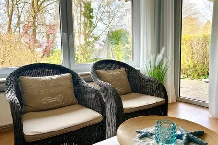 Wohnzimmer (MEI71) Ferienwohnung "Strandlust"