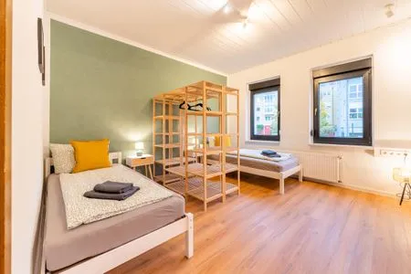 Schlafzimmer MonteurWohnung*Dresden-Klotzsche I
