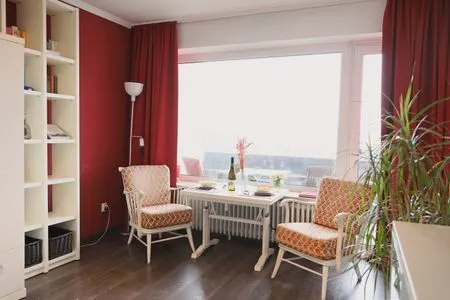 Wohnzimmer Kjeirstr. 34, Whg. 18, Haus Atlanta, Krabbenliebe