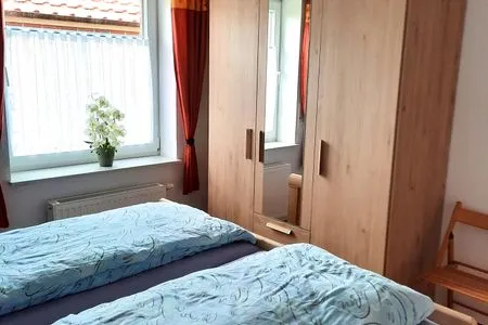 Schlafzimmer Ferienwohnung Fledderweg 23a