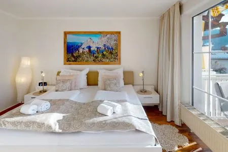 Bedroom Ferienwohnung Alberta