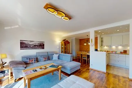 Living room Ferienwohnung Alberta