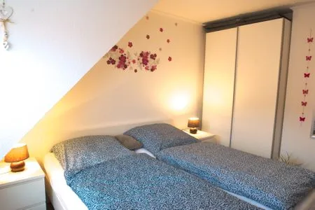 1.Schlafzimmer Ferienwohnung Lohr