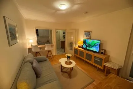 Wohnzimmer Ferienwohnung im Haus Nordland App 87