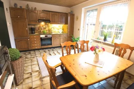 Küche / Küchenzeile Ferienhaus Heying