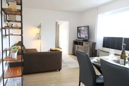 Wohnzimmer Kjeirstr. 34, Whg. 07, Haus Atlanta