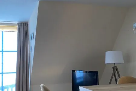 Wohnzimmer Hus op de Wurth Ferienwohnung Seeblick
