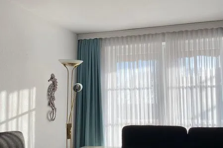 Wohnzimmer Hus op de Wurth Ferienwohnung 17