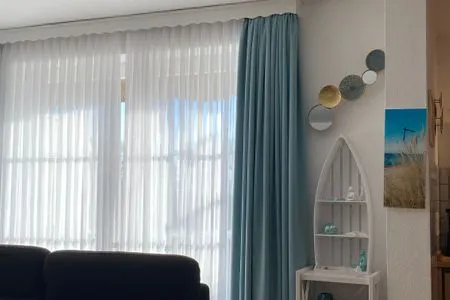 Wohnzimmer Hus op de Wurth Ferienwohnung 17